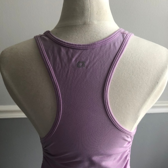 Gapfit Long Racerback Workout Tank with Drawcords - Picture 6 of 8
